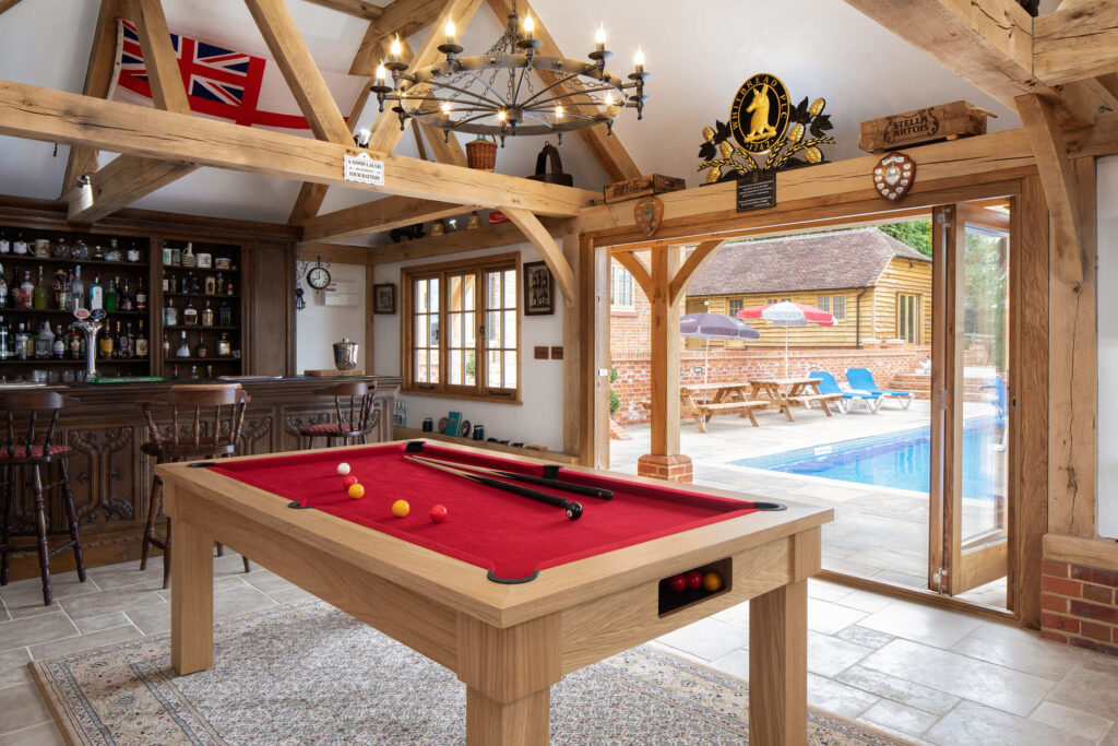 Oak Pool Buildings - Green Oak Building Company